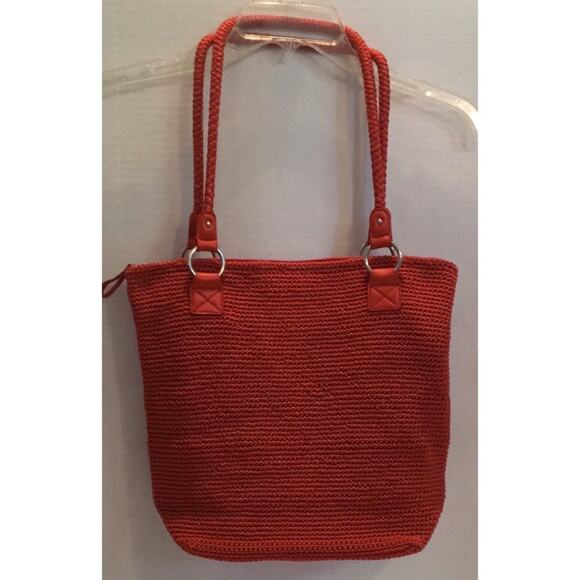 LINA Anthropologie BOHO CHIC VEGAN Samba ORANGE-REDUCED - Picture 5 of 8